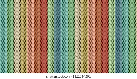 Patrón de tejido de color vintage vertical, Diseño de suéter festivo. Patrón De Punto Sin Pescado, Diseño De Isla Festividad De Suéter Festivo De Noruega.