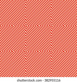 Vertical waves pattern. Striped texture. Abstract background. Vector illustration  