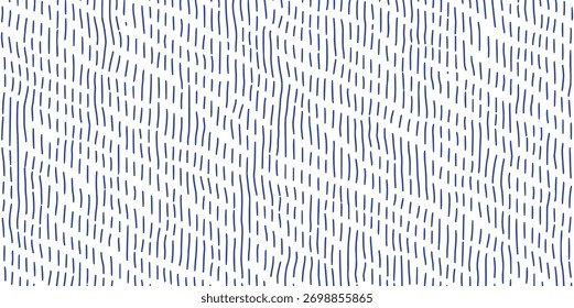 Vertikale Wellenlinien-Textur in Weich-Blau, handgezeichnetes organisches Muster für Design und Kunst
