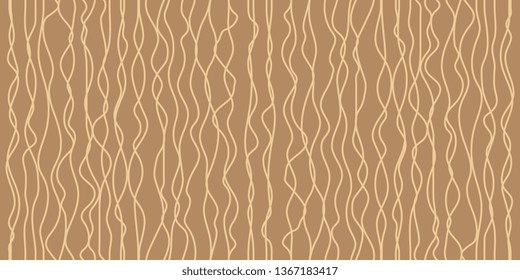 Vertical wavy lines. Vertical lines. Seamless background. Retro texture. Pattern for wallpaper and fabric. Vector graphics