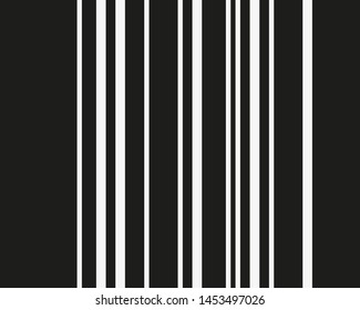Vertical white lines on black background. VEctor illustration