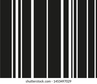 Vertical white lines on black background. VEctor illustration