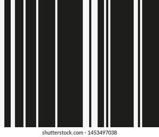 Vertical white lines on black background. VEctor illustration