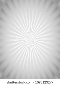 Vertically long Gradation sunburst background