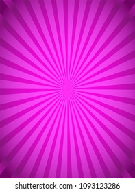 Vertically long Gradation sunburst background