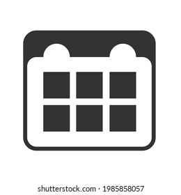 Very accurate and elegant calendar icon.