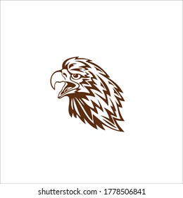 Very amazing and brave predator head vector