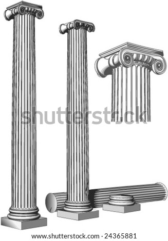 Very ancient pillars