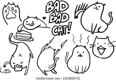 The very bad bad cat ever!