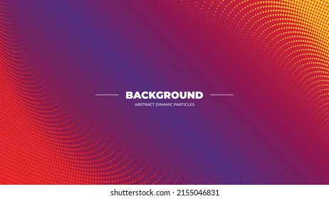 Very beautiful abstract background from a wave of red, blue, yellow, pink wave and lines. Flyer banner template vector eps 10. Vector illustration. Wallpaper 