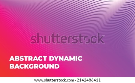 Very beautiful abstract background from a wave of red, blue, yellow, pink wave and lines. Flyer banner template vector eps 10