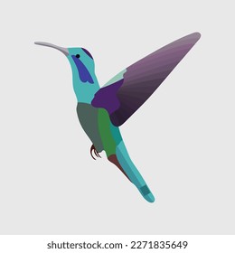 A very beautiful bird vector artwork