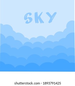 it was a very beautiful blue cloud in the sky.