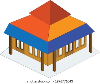very beautiful building, can be used as a background