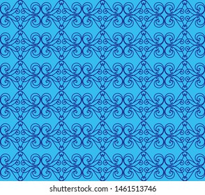 Very beautiful floral Seamless pattern, stylish, for background, carpet, wallpaper, clothing, wrapping, fabric, Vector illustration classic and vintage.