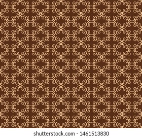 Very beautiful floral Seamless pattern, stylish, for background, carpet, wallpaper, clothing, wrapping, fabric, Vector illustration classic and vintage.