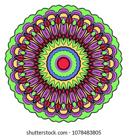 Very beautiful flower mandala. decorative vector. gold, black color. vector illustration.