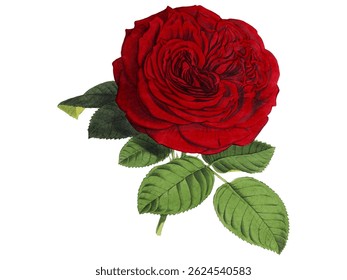 a very beautiful and gorgeous red rose