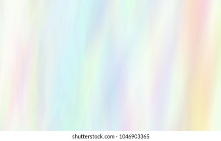 Very beautiful iridescent paper. Vector Holographic Foil. Wonderful magic background. Colorful fantasy wallpaper. Rainbow abstract sky. Trendy pastel art