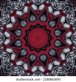 Very beautiful kaleidoscope illustration, Very beautiful kaleidoscope illustration