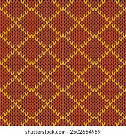 Sehr schönes Stricken nahtloses Muster Design für Dekoration, Tapete, Verpackung, Papier, Stoff, Hintergrund, Hintergrund und etc.