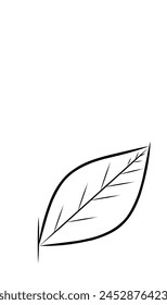 Very beautiful leaf art illustrations can be used as a background