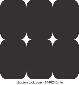 Very beautiful pattern. Made from basic shapes.