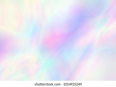 Very beautiful rainbow texture. Holographic Foil. Wonderful magic background. Colorful wallpaper. Iridescent card. Trendy art