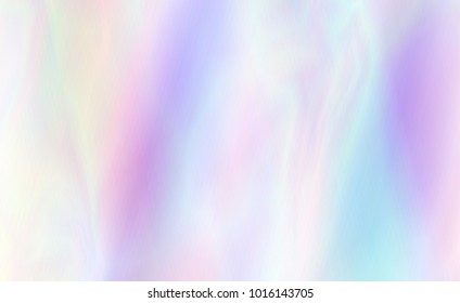 Very beautiful rainbow texture. Holographic Foil. Wonderful magic background. Fantasy colorful card. Iridescent art. Trendy punchy pastel