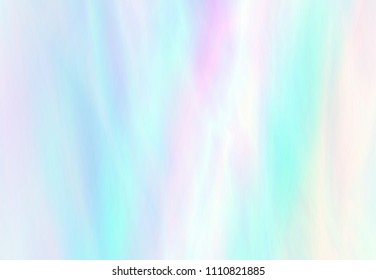 Very beautiful rainbow texture. Holographic Foil. Wonderful magic background. Fantasy colorful card. Iridescent art. Trendy punchy pastel art.