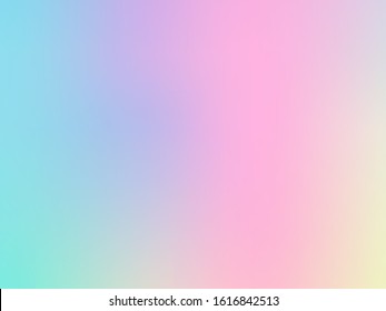 Very beautiful rainbow texture. Holographic Foil. Wonderful magic background. Fantasy colorful card. Iridescent art. Trendy punchy pastel
