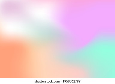 Very beautiful rainbow texture. Holographic Foil. Wonderful magic background. Fantasy colorful card. Iridescent art. Trendy punchy pastel
