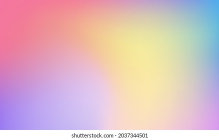 Very beautiful rainbow texture. Holographic Foil. Wonderful magic background. Fantasy colorful card. Iridescent art. Trendy punchy pastel
