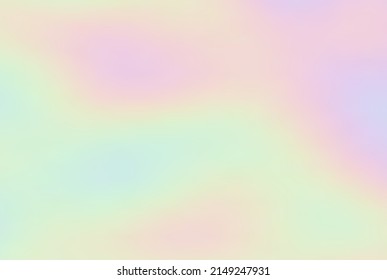 Very beautiful rainbow texture. Holographic Foil. Wonderful magic background. Fantasy colorful card. Iridescent art. Trendy punchy pastel
