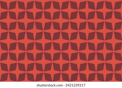 Very beautiful Red repeating seamless star style pattern. Design for wallpaper, wrapping paper, backdrop and etc.