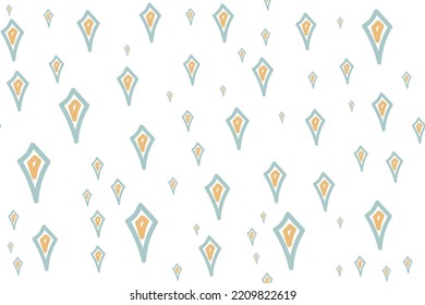 Sehr schöne rhombus nahtlose Muster Vektorgrafik Design Es ist ein Muster, durch die Kombination von Freehand erstellt. Erstellen Sie schöne Stoffmuster. Design für den Druck. Verwendung in der Modebranche.