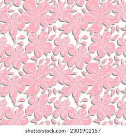 Very beautiful seamless pattern design for decorating, wallpaper, wrapping paper, fabric, backdrop and etc.