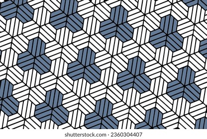 Very beautiful seamless pattern design for decorating, wallpaper, wrapping paper, fabric, backdrop Geometric pattern with lines. Seamless vector background