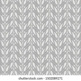 Very beautiful Seamless pattern gray and dark neutral, stylish, for backgrounds, carpets, wallpapers, clothing, wrappers, fabrics, classic and vintage vector illustrations. floral, abstract.