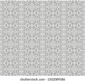 Very beautiful Seamless pattern gray and dark neutral, stylish, for backgrounds, carpets, wallpapers, clothing, wrappers, fabrics, classic and vintage vector illustrations. floral, abstract.
