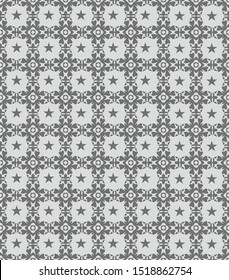 Very beautiful Seamless pattern gray and dark neutral, stylish, for backgrounds, carpets, wallpapers, clothing, wrappers, fabrics, classic and vintage vector illustrations. floral, abstract.
