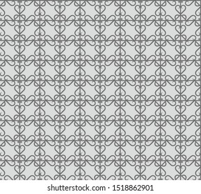 Very beautiful Seamless pattern gray and dark neutral, stylish, for backgrounds, carpets, wallpapers, clothing, wrappers, fabrics, classic and vintage vector illustrations. floral, abstract.