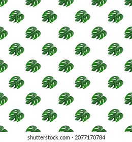 Very beautiful seamless pattern of leaves.Design for decorating, card, wallpaper, textiles,backdrop.Vector illustration.