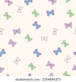 Diseño de patrones de mariposa vectorial muy hermoso para decoración, papel de pared, papel de envoltura, tela, fondo, etc.