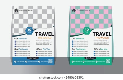 It's a very beautiful traveling related or tour related flyer design with enthusiastic way.