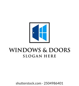 very clean and modern windows and door concept