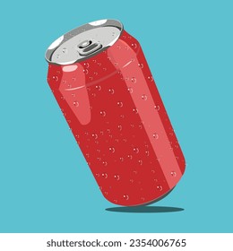Very cold and fresh looking soda cans