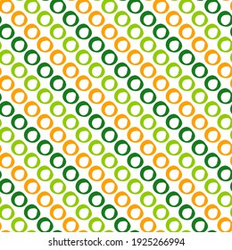 Very colorful polka dots pattern design for wrapping paper, wallpaper, fabric, backdrop and etc. Theme of the St.Patrick’s Day.