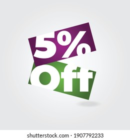 Very Creative Colorful Vector Discount Banner 