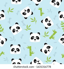 Very cute animal vector pattern